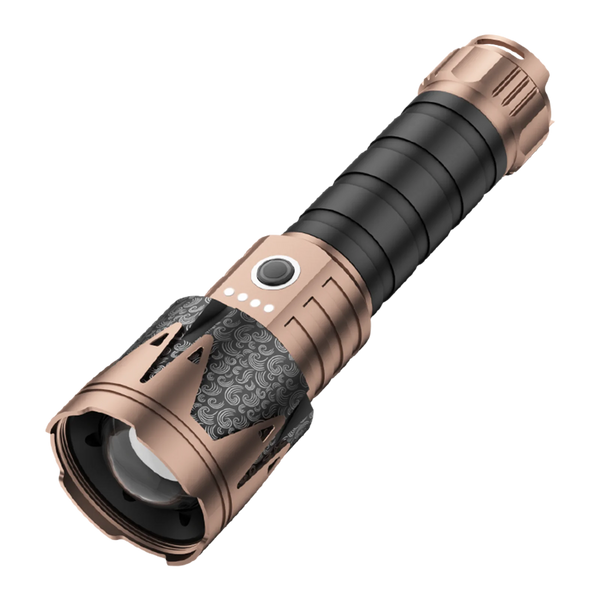 SkyFire 2000J 1,800-Lumen Rechargeable Long-Range Flashlight