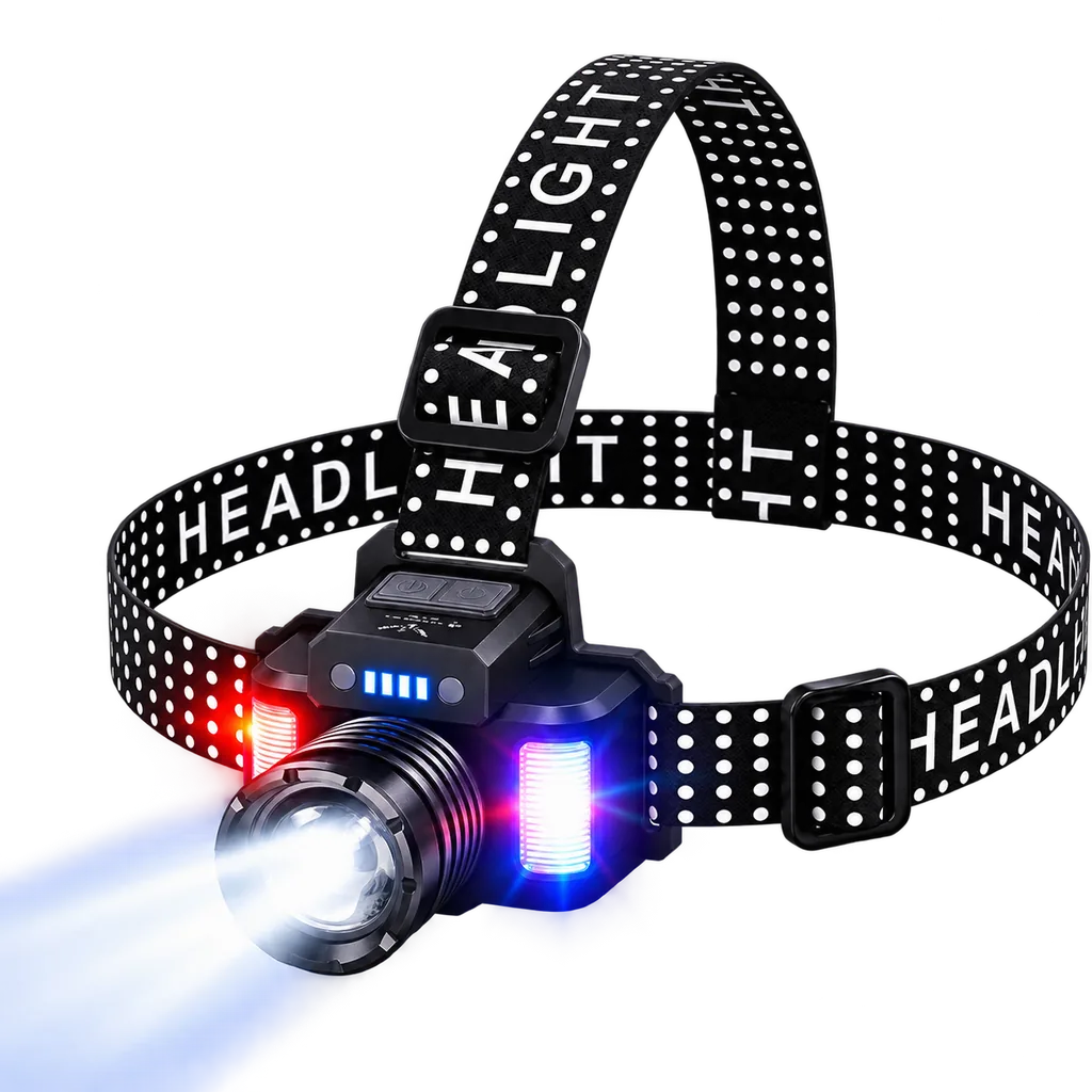 SKYFIRE 546 Rechargeable Headlamp with Motion Sensor