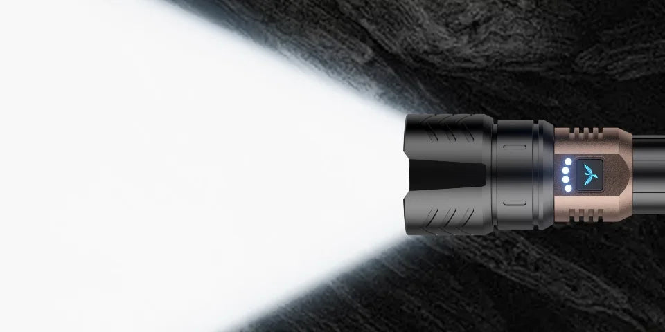 SkyFire 1097 flashlight changing from flood beam to focused beam